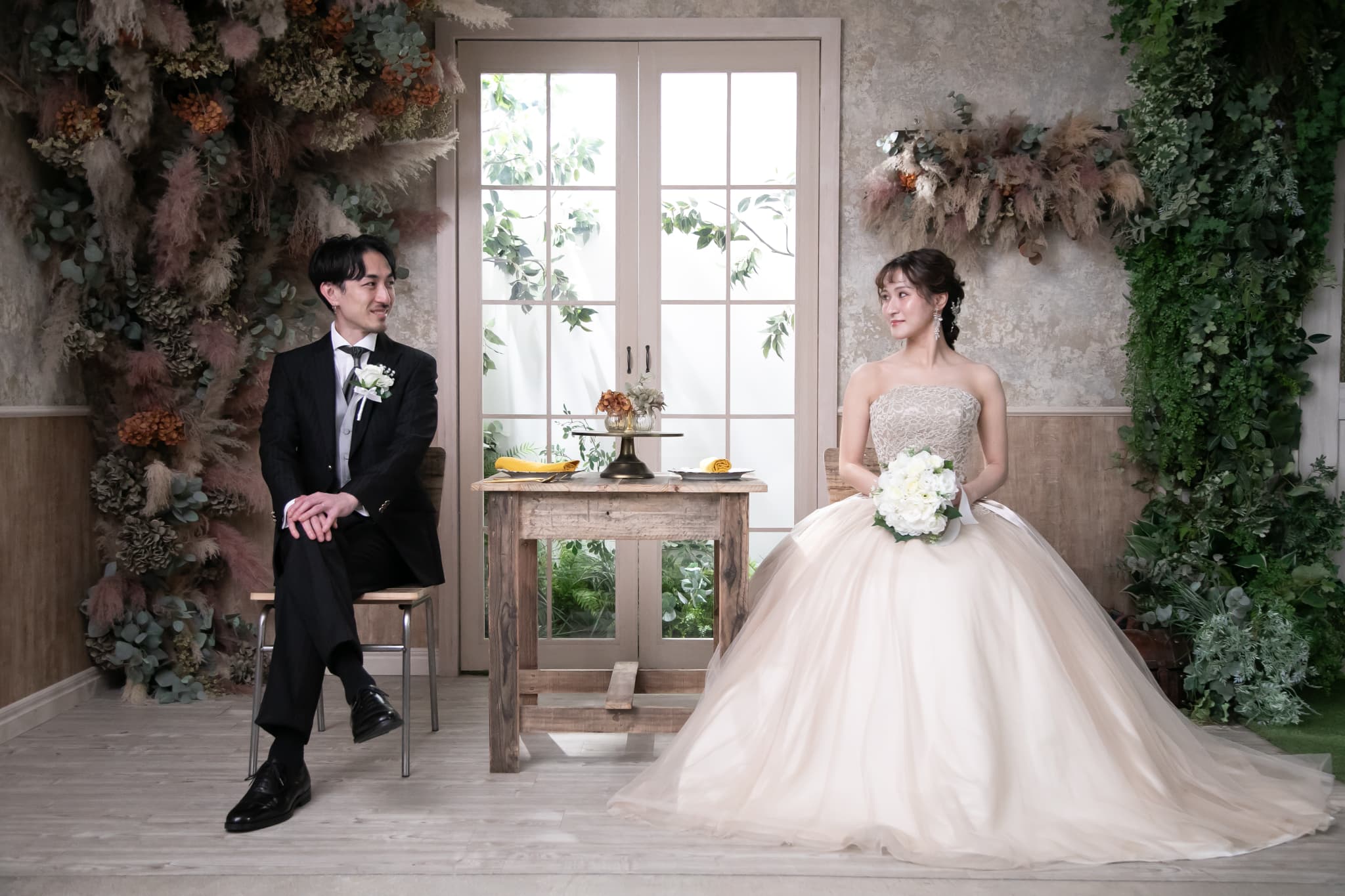 メゾンスタジオで和洋フォト前撮り撮影♡